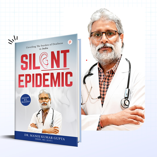 Silent Epidemic Book Cover English - Dr. Manoj Kumar Gupta