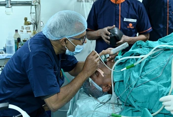 Endoscopic surgery at Satkriti Hospital