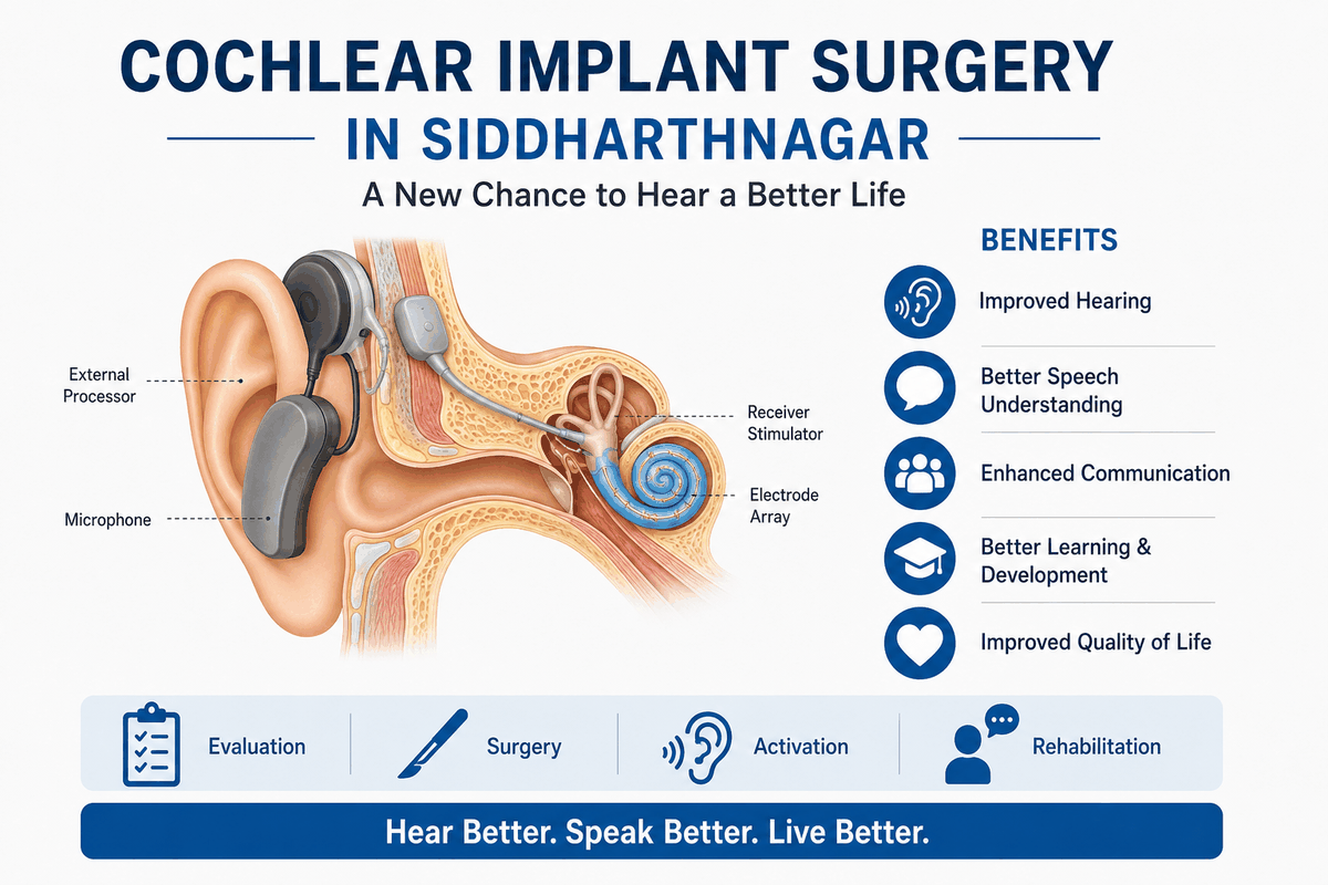 Cochlear Implant Surgery in Siddharthnagar