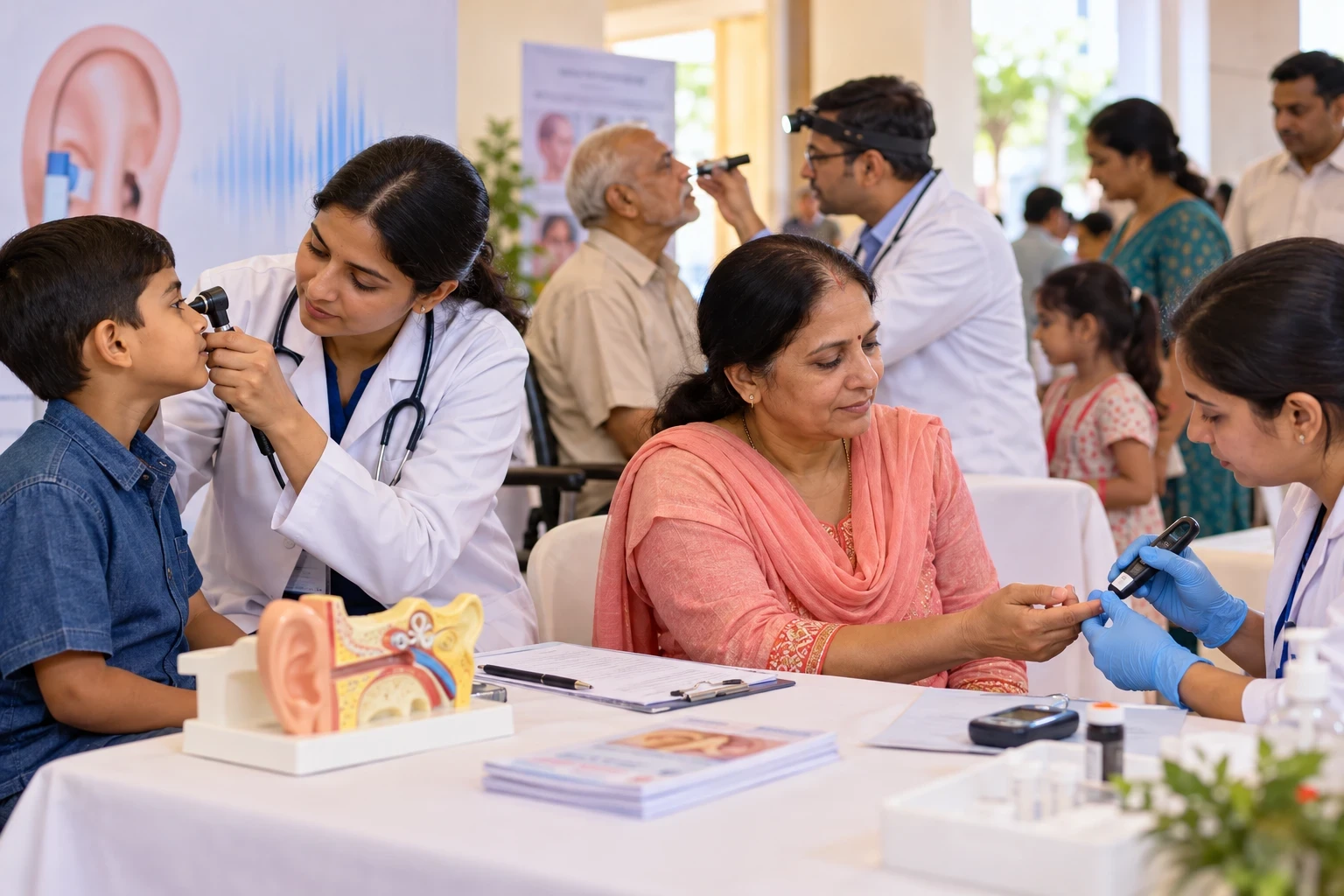 Everything Covered at Satkriti Hospital’s Mega ENT, CI & Sugar Camp